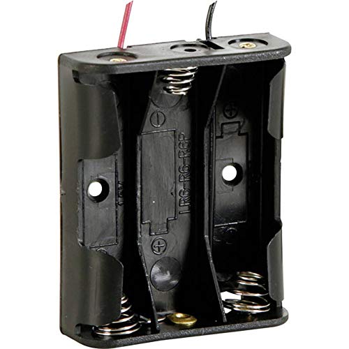 Velleman BH331A Porta de bateria para célula 3 x AA com fios, 1 grau a 12 grau