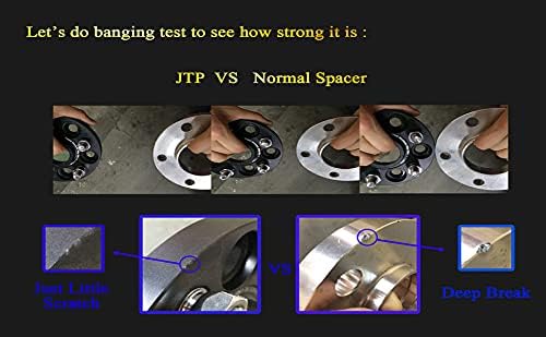 JTP 2pcs 20mm Safe Aircraft Aluminum Alloy Wheel Spacer 5x114.3 fit for Lexus NX200t,NX300h,SC400,SC430,SC300,GSF,RX350,RX300,RX330,RX400h,RX450h,IS200t,IS250,IS300,IS350,ISF,CB:60.1