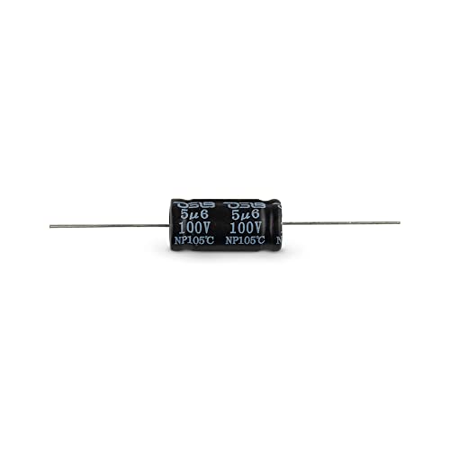 DS18 BB5.6UF/100V-10PK 5.6UF 100V Capacitor de bloqueio de bloqueio não polarizado-Capacitor de áudio eletrolítico não