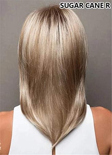 ANDONGNYWELL Blonde peruca curta Bob Human Human Lace Wig Frente Bobo Hair Straight Wig para Mulheres Negras Densidade