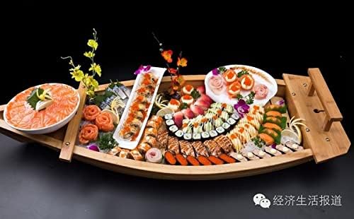 JapanBargain 1583, Grande Sushi Boat Shape Plate