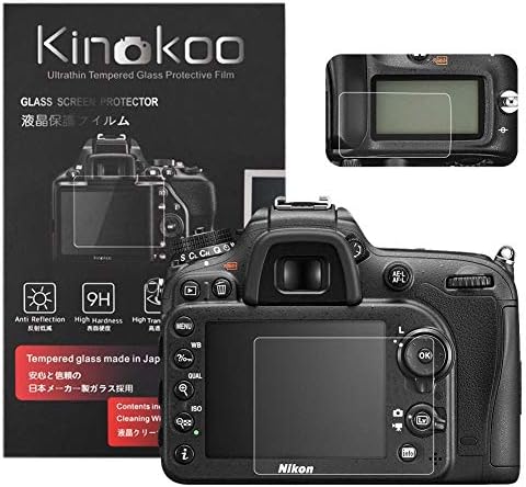 Filme de vidro temperado Kinokoo para Nikon D7200/D7100 CRISTAL CLARE FILM