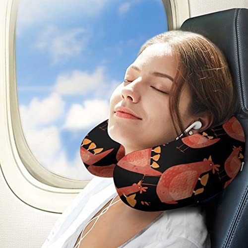Hen Chicks Travel Pholeh Pillow U Shape para o apoio de espuma de memória de suporte de suporte de cabeça e pesco