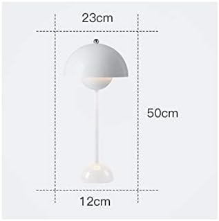 Lhllhl lumbo de mesa luminária nórdica sala de trabalho lâmpada de mesa de mesa criativo broto de broto de cama de