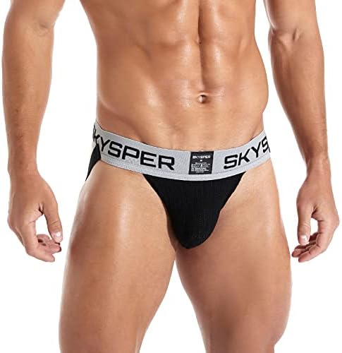 Skysper Jockstrap Athletic Supporters for Men Jock Strap Macho Roupa Male Men's Tankstrap Underwear