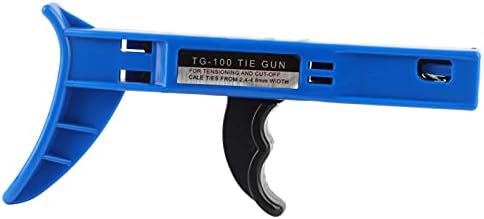 Nylon laços de pistola, TG-100 Plástico Ferramenta de corte do cabo de fixação de fixação para 2,4-4,8 mm