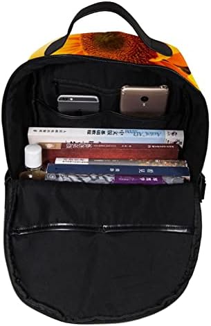 Mochila VBFOFBV para mulheres Laptop Backpack Backpack Bolsa Casual, Sunflower Amarelo queda