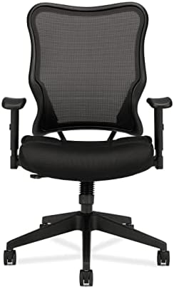Cadeira de escritório da onda Hon Cadeira de mesa ergonômica de malha alta - braços ajustáveis ​​e altura pneumática do assento,
