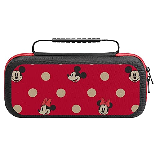 Mickey Minnie Mouse Bag, Switch Travel Transporting Case para Switch Lite Console e Acessórios, Sacos de armazenamento do