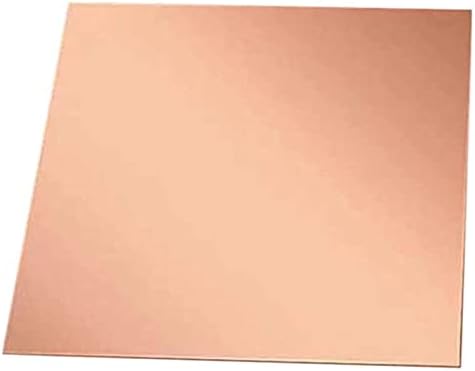 Placa de cobre de cobre de folha de cobre Nianxinn, placa de cobre roxa 6 tamanhos diferentes para, artesanato, bricolage, folhas