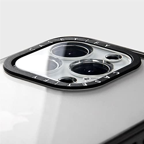 Casetify [pacote] Caso essencial exclusivo da para iPhone 14 Pro Max & Casetify Screen Protector 2.5D Vidro temperado de tela inteira e Casetify Lens Protetor