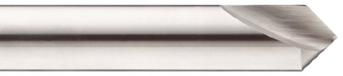 Magafor 197 Series Cobalt Steel não revestido broca de manchas e bit de balcão, 2 flauta, 90 graus ângulo de corte, comprimento de corte de 0,75 , 8 de comprimento