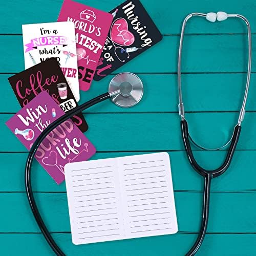 Notebooks de 24 peças, mini -bloco de notas Aprecie o Pocket Journal para estudantes de enfermagem em sala de aula de abastecimento