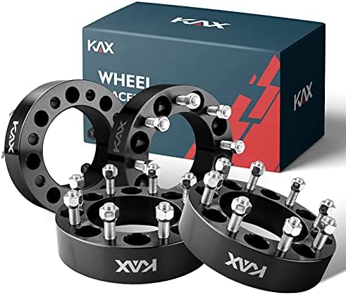 KAX 8X6.69 Spacers de roda 2 polegadas 8x170mm para 1999-2002 F250 Super Duty 1999-2005 Excursão, adaptadores de roda