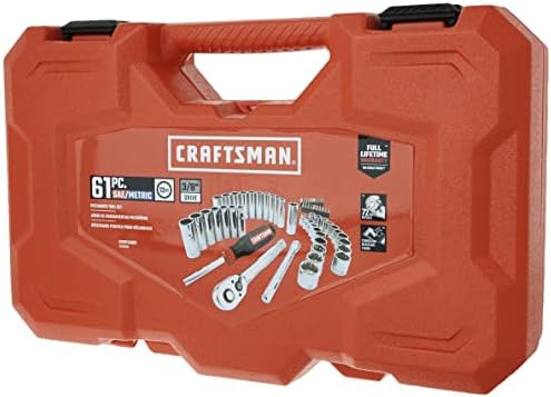 Craftsman Drive Socket para mecânica, 61 peças