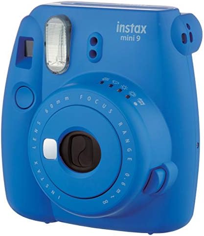 Fujifilm Instax Mini 9 Câmera instantânea, azul cobalto