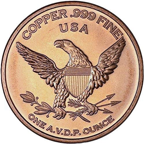 Casa de hortelã particular 1 oz .999 Coin de cobre/desafio de cobre puro