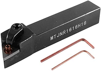 Fincos 93d CNC Tool Bar MTJNR1616H16 Barra de ferramentas de torno cilíndrico triangular 2525M16 Fixamento do torno -: MTJNR1616H16)