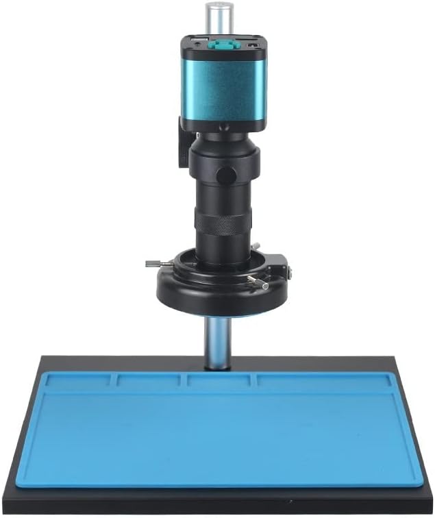 Equipamento de microscópio de laboratório 48MP 1080P 4K HDMI USB Industrial Digital Video Microscope Camera, Zoom 130x