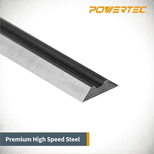 Powertec - 128320dd Makita 12 ”Planer Blades | Facções da plaina de substituição para os modelos 2012 e 2012nb - 2 conjuntos | 4