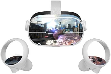 Filme de ficção Oculus Quest 2 Skin VR 2 Skins Headsets and Controllers Sticker Protective Decals Acessórios