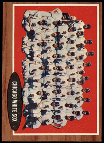 1962 Topps 113 NRM White Sox Team Chicago White Sox Ex/Mt White Sox
