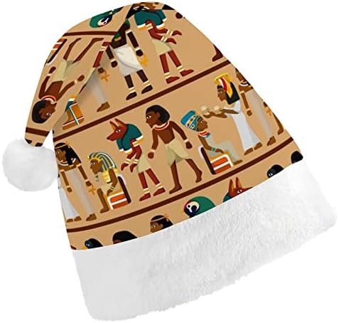Egito Faraó Padrão Chapéus de Natal Chapéus a granel Chapéus de Natal para férias