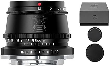 Ttartisan 35mm F1.4 APS-C Manual Focus Lens para câmera de montagem em RF Canon Compatível como R7 APS-C Modelo R10 EOS R RP R5
