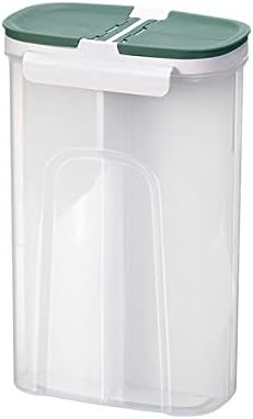 Recipientes com tampas divisor de alimentos plásticos Caixas de vedação transparente latas Jar tanque cozinha de armazenamento