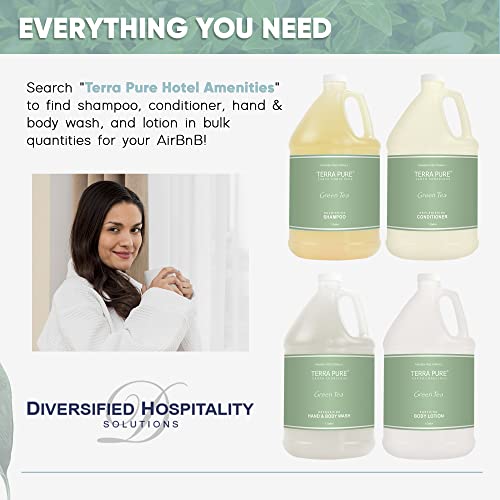 Terra Pure Hotel Shampoo | Quatro galões | Projetado para reabastecer os dispensadores de sabão