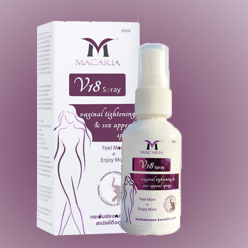Macaria V18 Cuidado feminino Spray de aperto vaginal vagina