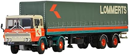 Para DAF 2600 4x2 Classic Curtainide Trailer 01-2767 1/50 Modelo Diecast Model Truck