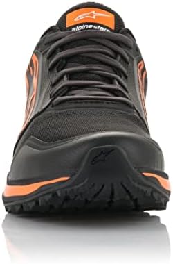 Alpinestars Sapato de Meta Trail masculino, Black/Orange, 10.5