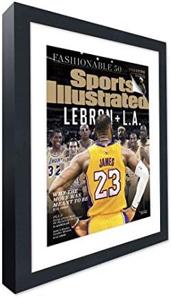 Country Art House Sports Illustrated Magazine Display Frame - Acrílico, Backing - Fits de revista 8 x10 1/2
