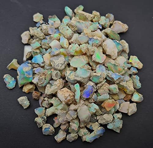 500cts. Play de incêndio Opal Rough Gemstone | Pedra Opala Natural | Pedra -preciosa de cristal cru | Pedra preciosa etíope
