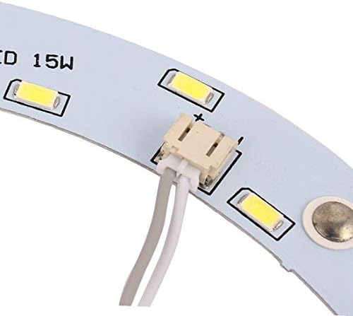 NOVO LON0167 AC 180-260V 15W 30 Painel de luz LED 5730 SMD Placa de lâmpada de teto anular 6500-7000K (AC 180-260