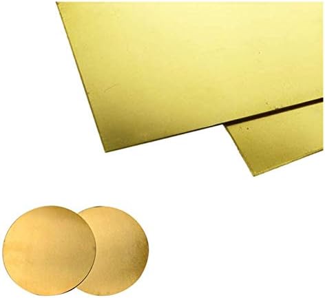 Lieber Iluminação Placa Brass Folha de cobre Metal Brass Cu Folha de metal Placa de papel alumínio Folhas de cobre