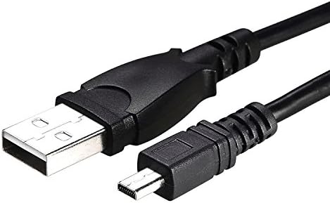 6Ft USB UC-E6, UC, E6, UCE6, YM080315 - Cable Cord Lead Wire for Nikon Coolpix - S1000PJ, S1100PJ, S2500, S3000, S3100,