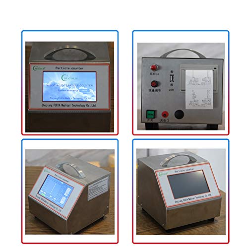 Counter de partículas de poeira da sala limpa Y09-301 Contador de partículas a laser