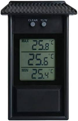 Uxzdx CuJux impermeável à prova d'água Digital Termômetro ao ar livre refrigerador Medidor de umidade de temperatura da geladeira
