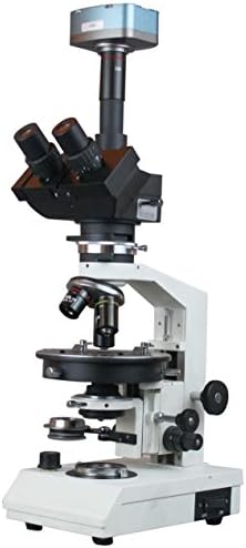 Detalhes radicais sobre o microscópio de polarização trinocular Lente Bertrand - 1λ 1/4λ Retardador W 1.3MP Câmera