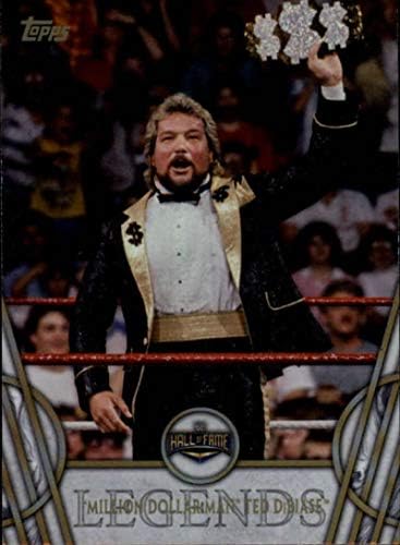 2018 Topps Legends da WWE #35 milhões de dólares Ted DiBiase Wrestling Trading Card