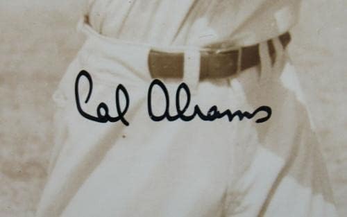 Cal Abrams assinado Autograph 8x10 Photo V - Fotos autografadas da MLB