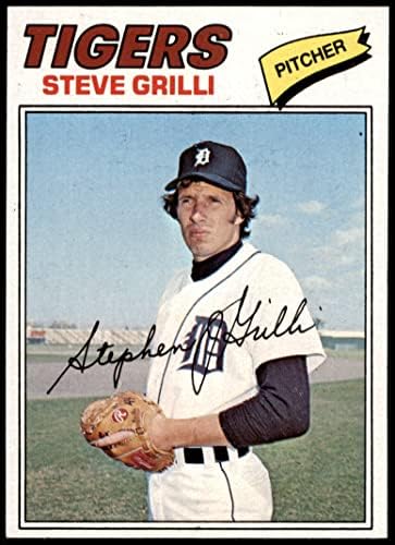 1977 Topps # 506 Steve Grilli Detroit Tigers NM Tigres