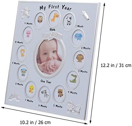 Fomiyes Picture Gifts Presente Infantil Babys Principal Picture Display Frame Baby Growth Record Photo Frame 12 meses Milestons Baby