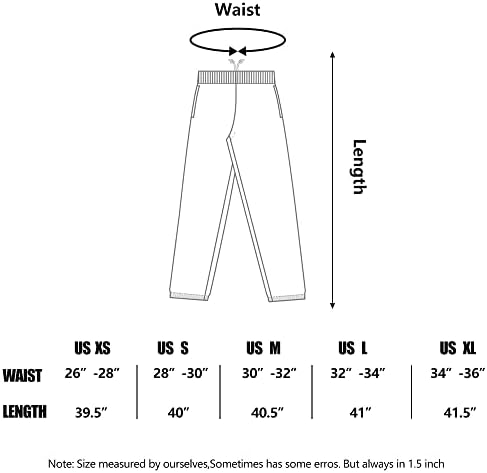 Calças de ginástica de calça de ginástica casual de Everworth Men Gym Confortável calça de moletom de moletom com bolsos abertos