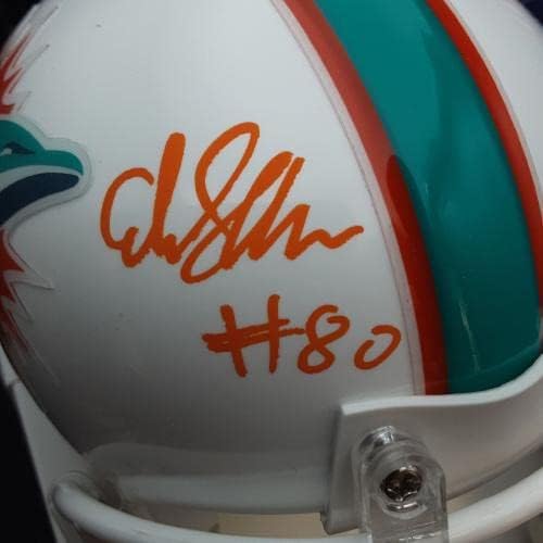 Adam Shaheen autêntico assinou o mini capacete autografado JSA. - Mini capacetes da NFL autografados