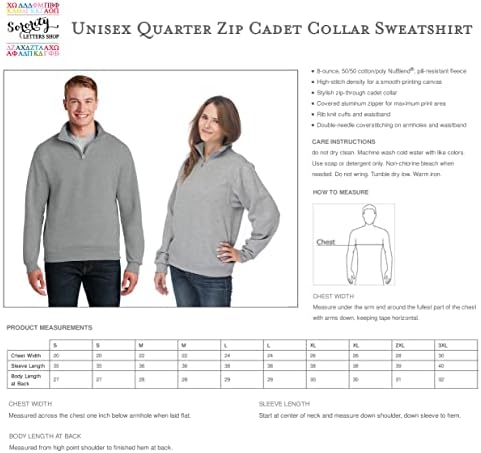 Cartas de irmandades Shop University of Tampa Quarter Zip Cadet Collar Sweatshirt - UT Logo Pullover Sweater