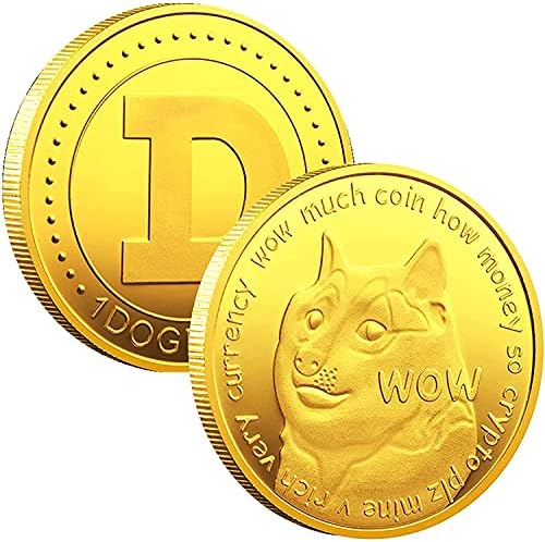 Presentes colecionáveis ​​protetíveis para moedas dopecoin. | Blockchain Cryptocurrency | com tokens comemorativos originários | Chase Coin