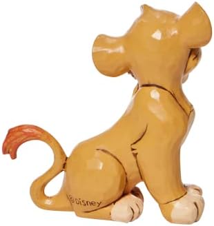 Tradições da Enesco Disney por Jim Shore The Lion King Young Simba Fatupe em miniatura, 3,125 polegadas, multicolor